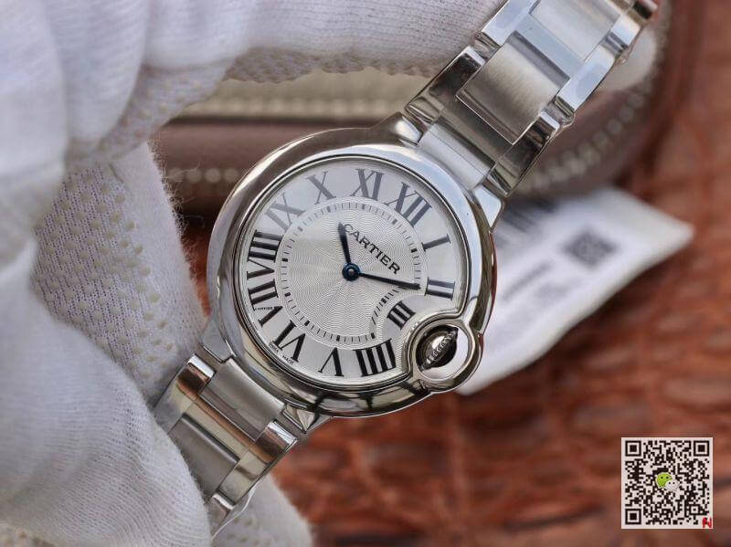 Replica Ballon Bleu De Ca*t1er W6920084 V6 Factory 1:1 Best Edition Swiss Quartz ETA157 Silver Dial