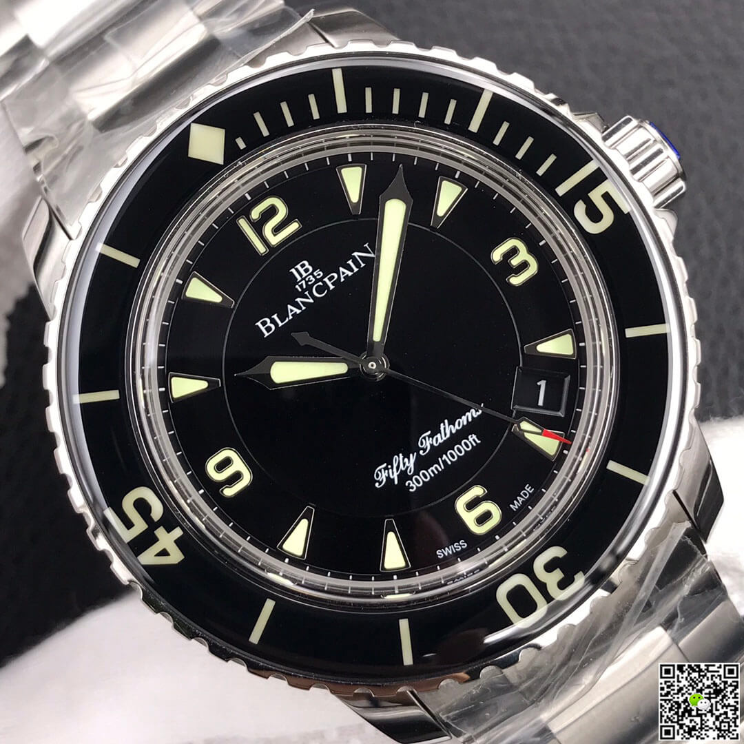 Replica Blancpain Fifty Fathoms 5015 1:1 Best Edition ZF Factory Stainless Steel