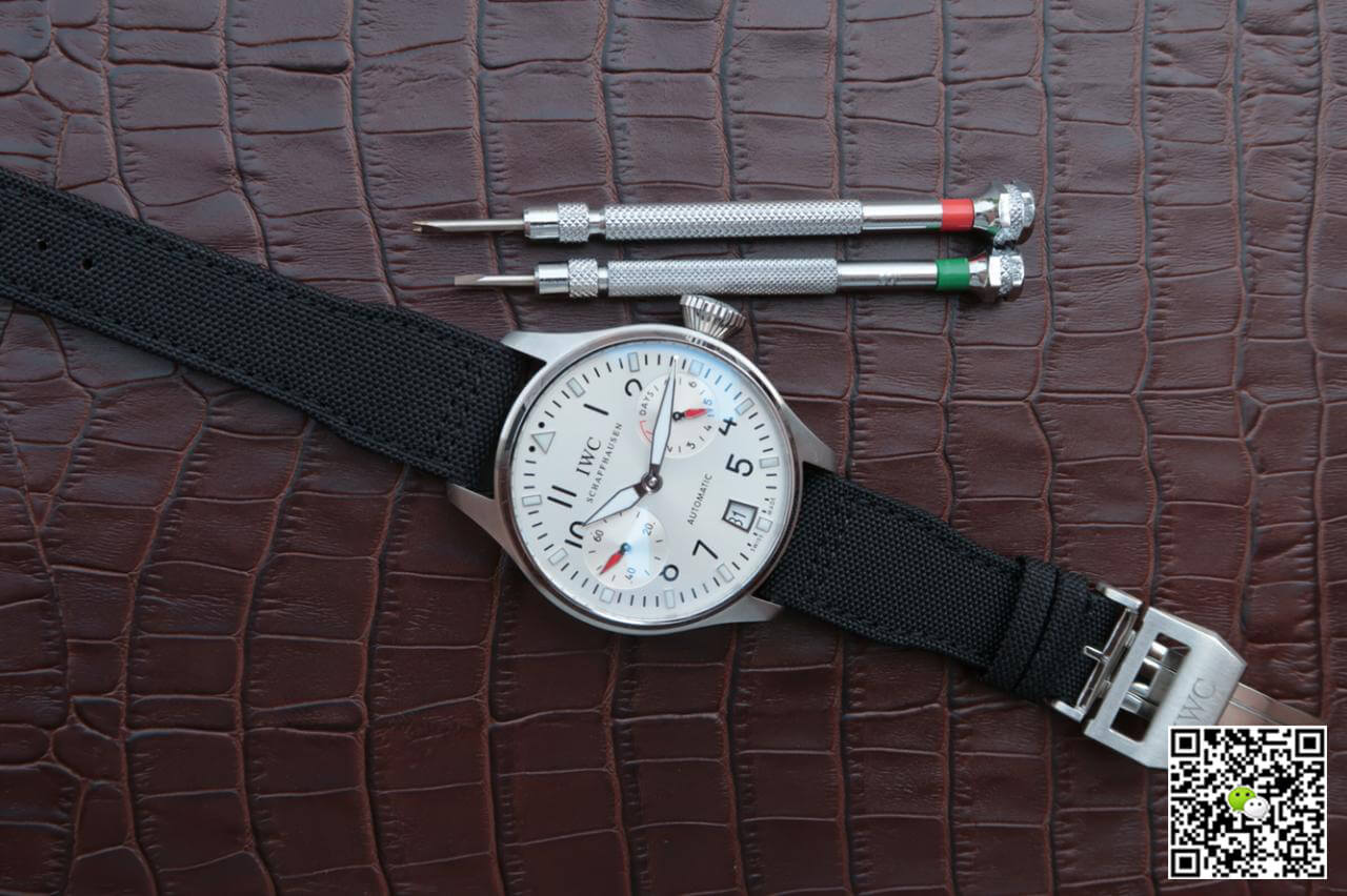 Replica IWC Pilot 3777 Limited Edition 1:1 Best Edition ZF Factory White Dial