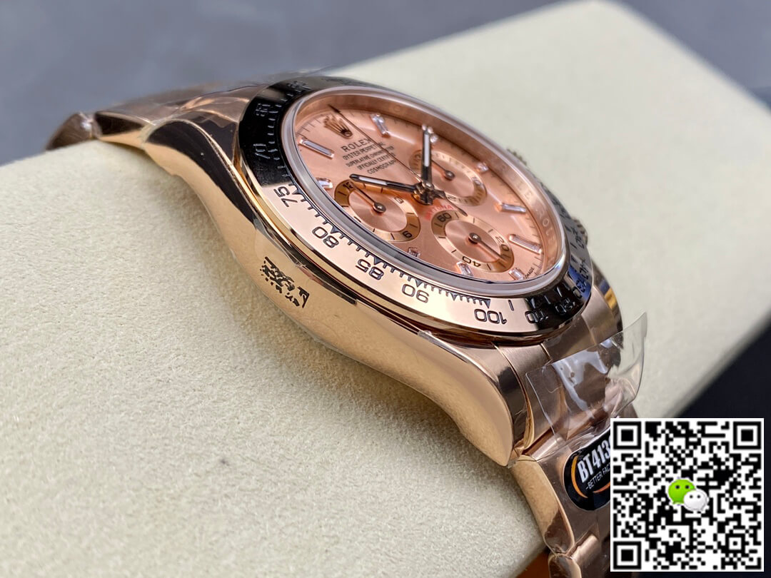 Replica R01ex Daytona M116505-0012 1:1 Best Edition BT Factory Rose Gold