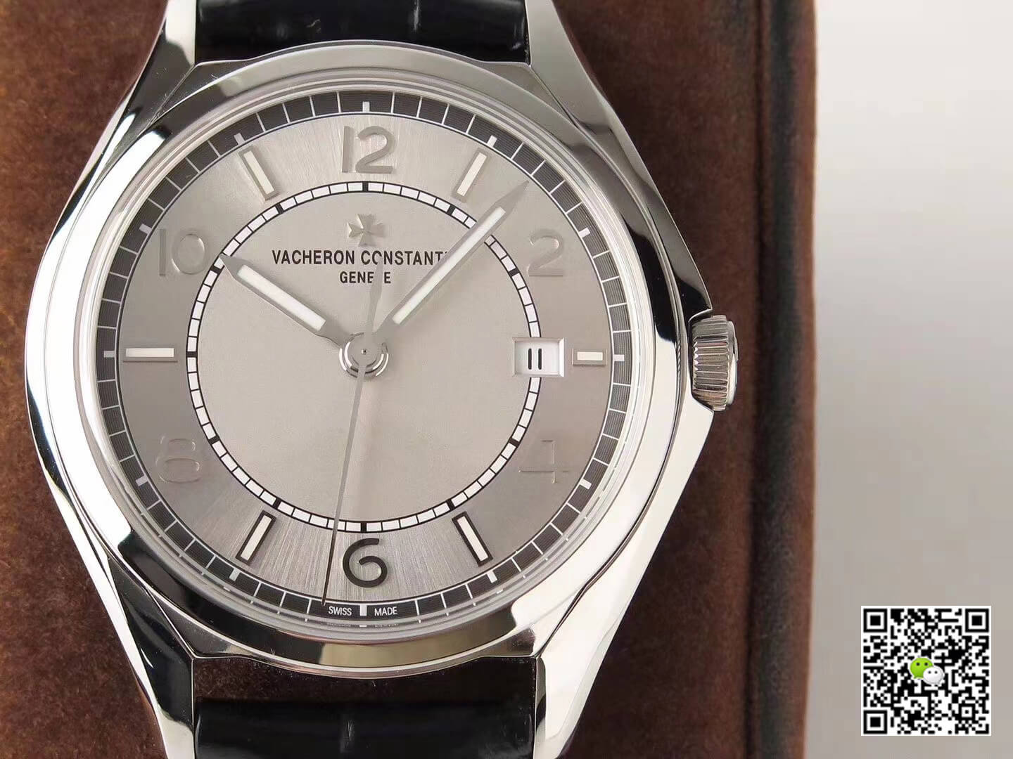 Replica Vacheron C0nstan1n Fiftysix 4600E/000A-B442 1:1 Best Edition ZF Factory Grey Dial