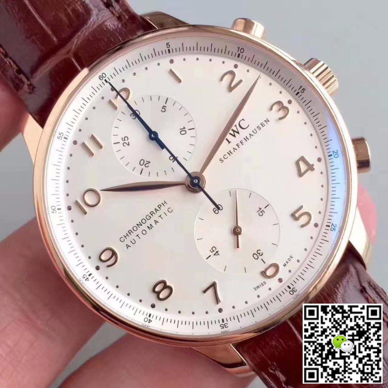 IWC Replica Portuguese Chronograph IW371445 ZF Factory 1:1 Best Edition Swiss ETA7750