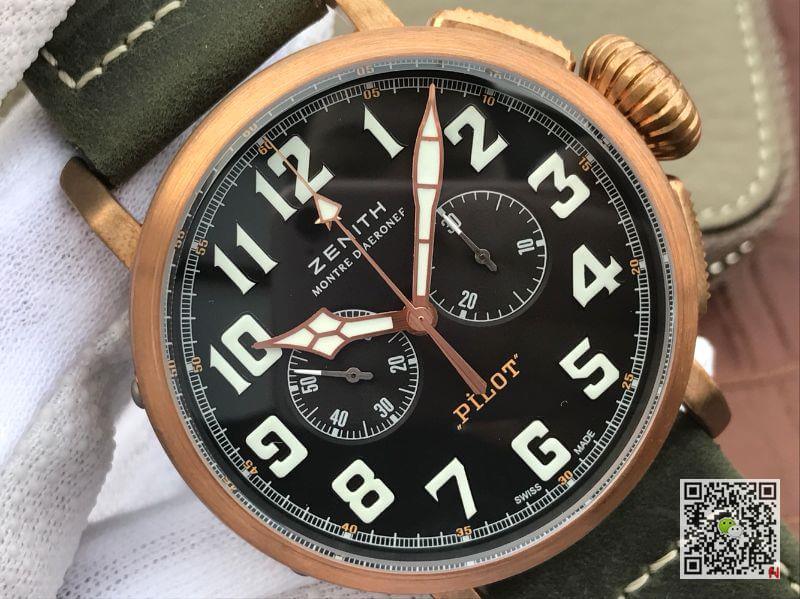 Replica Zenith Pilot 29.2430.4069/21.C800 XF Factory 1:1 Best Edition Swiss ETA7750