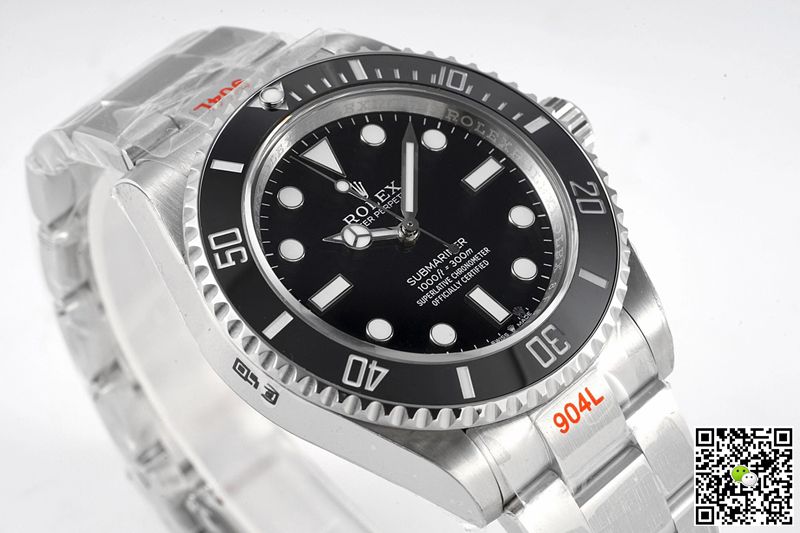 R01ex Submariner Replica 114060-97200 1:1 Best Edition ROF Factory Black Dial Swiss ETA2824