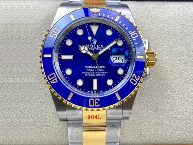 Replica R01ex Submariner M126613LB-0002 41MM 1:1 Best Edition VS Factory Blue Dial