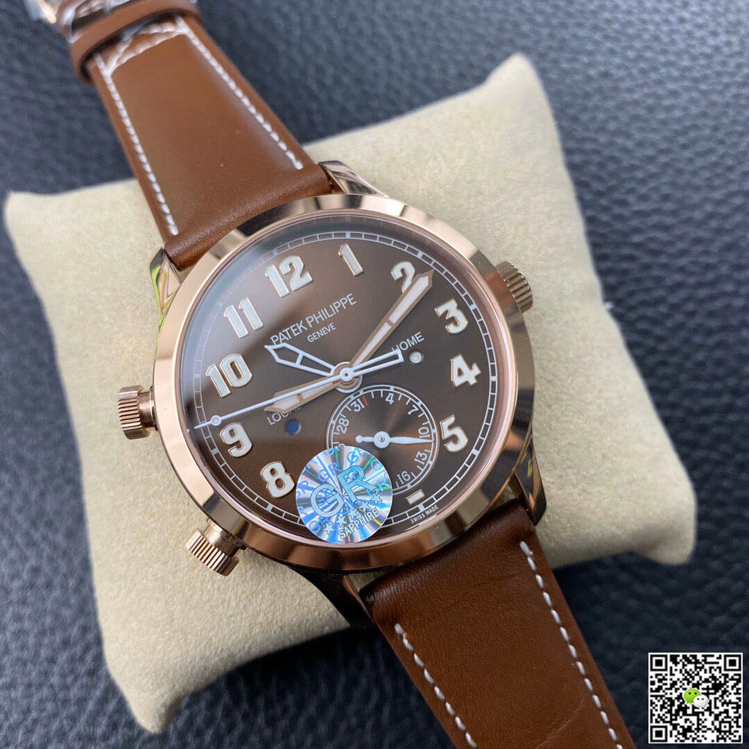 Replica Pat*k Phi1i*pe Calatrava 5524R-001 1:1 Best Edition GR Factory Brown Dial