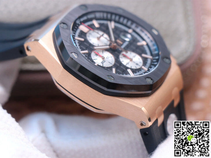 Replica Audemars P1g*et Royal Oak Offshore 26401RO.OO.A002CA.01 1:1 Best Edition JF Factory Black Dial