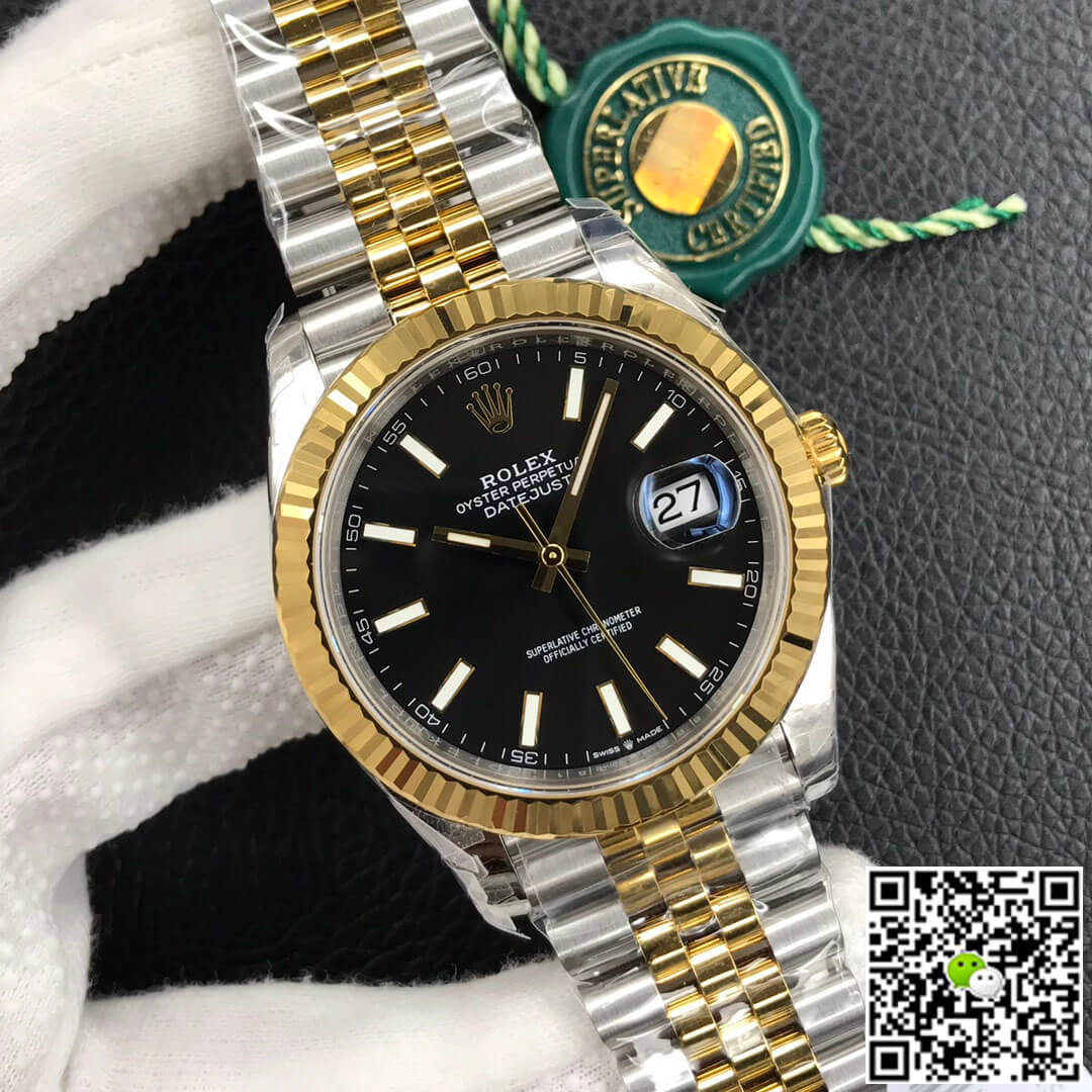 Replica R01ex Datejust M126333-0014 1:1 Best Edition VS Factory Black Dial