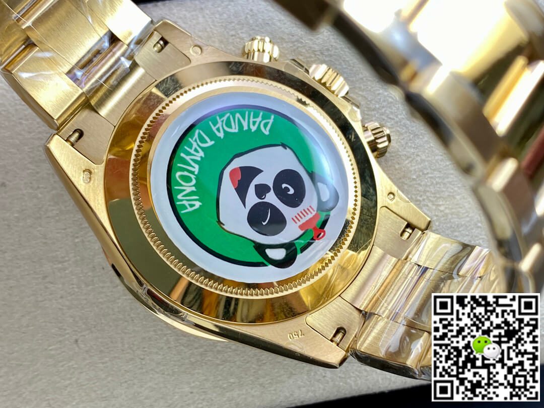 Replica R01ex Daytona M116508-0003 1:1 Best Edition BT Factory Gold Dial