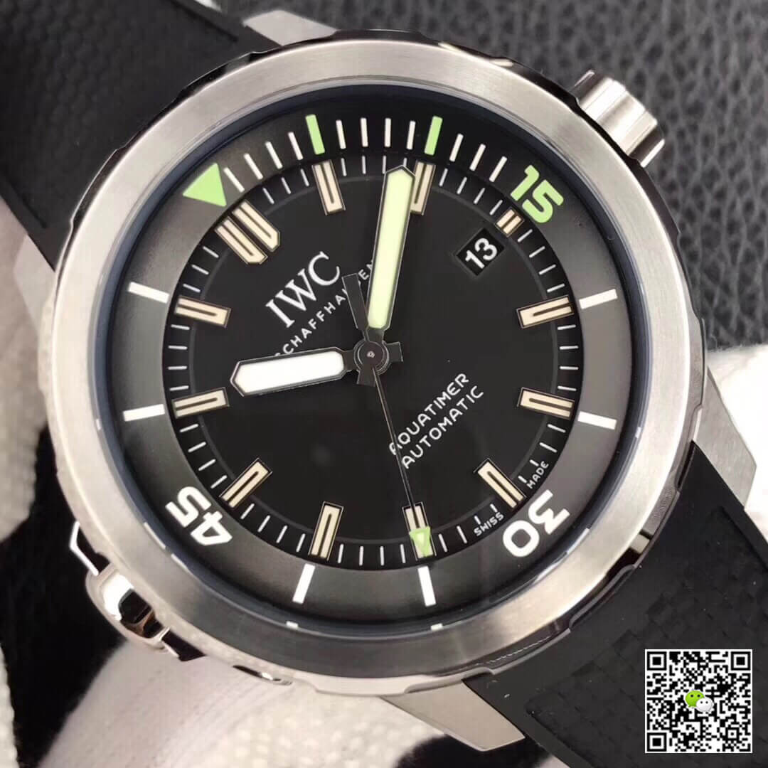 Replica IWC Aquatimer IW329001 1:1 Best Edition V6 Factory Black Dial
