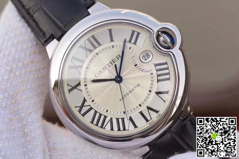 Replica Ballon Bleu De Ca*t1er 42 WGBB0018 V9 Factory Mechanical Watches 1:1 Best Edition Swiss ETA2824-2 Platinum Wrapped