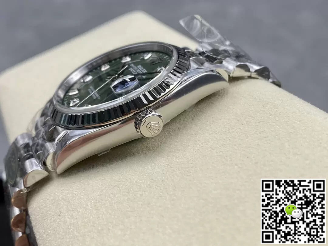 Replica R01ex Datejust M126234-0055 36MM 1:1 Best Edition Clean Factory Green Dial