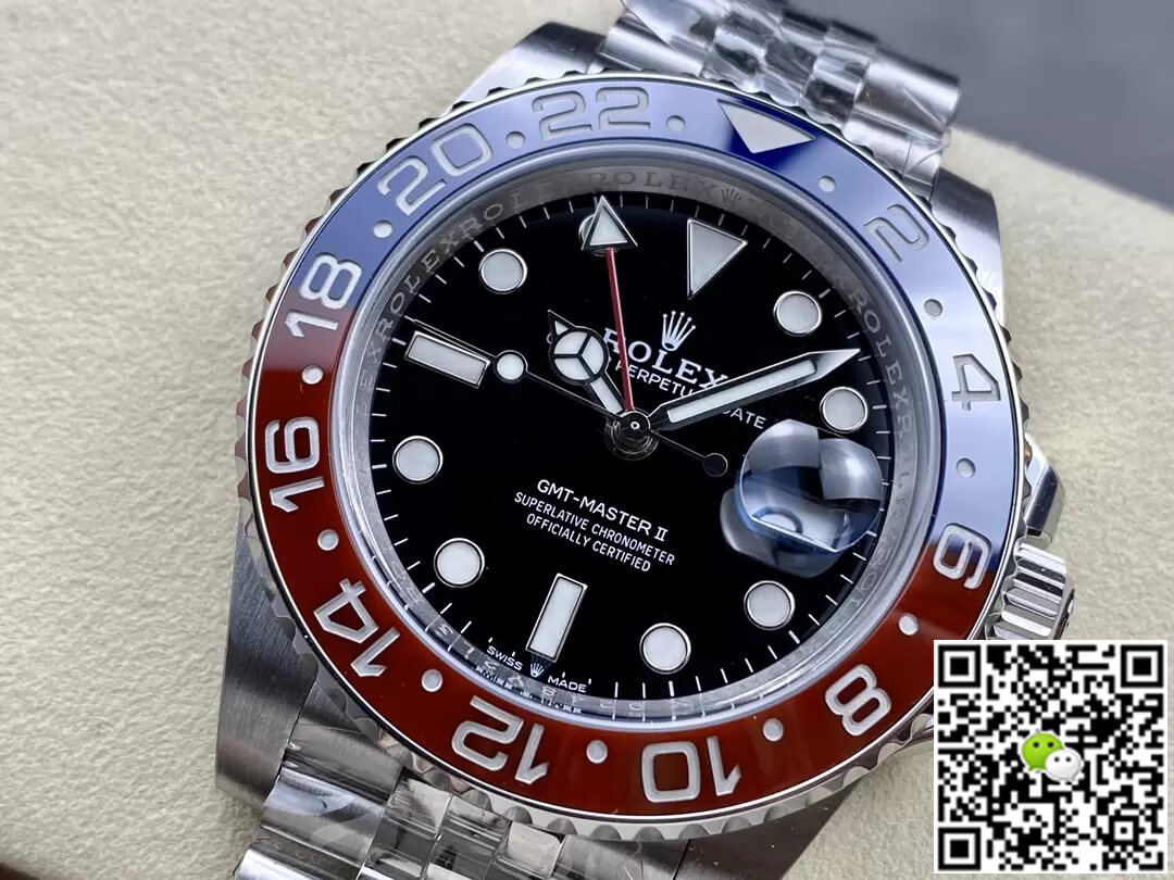 Replica R01ex GMT Master II M126710BLRO-0001 1:1 Best Edition C+ Factory Steel Strap