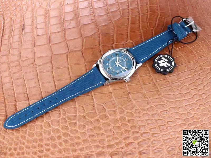 Replica Pat*k Phi1i*pe Calatrava 6007A-001 1:1 Best Edition ZF Factory Blue Dial