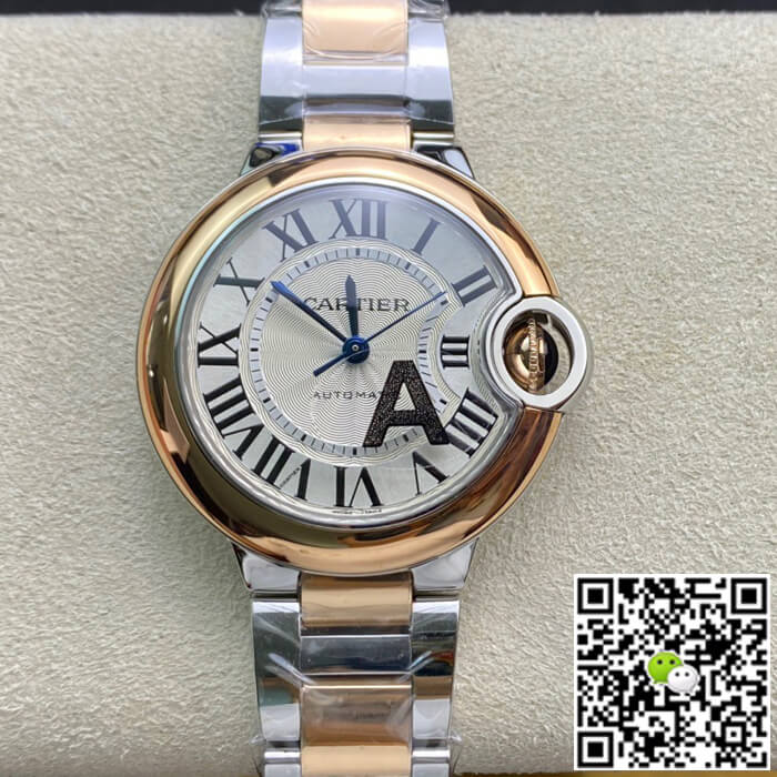 Replica Ballon Bleu De Ca*t1er W2BB0023 33MM 1:1 Best Edition V6 Factory Rose Gold