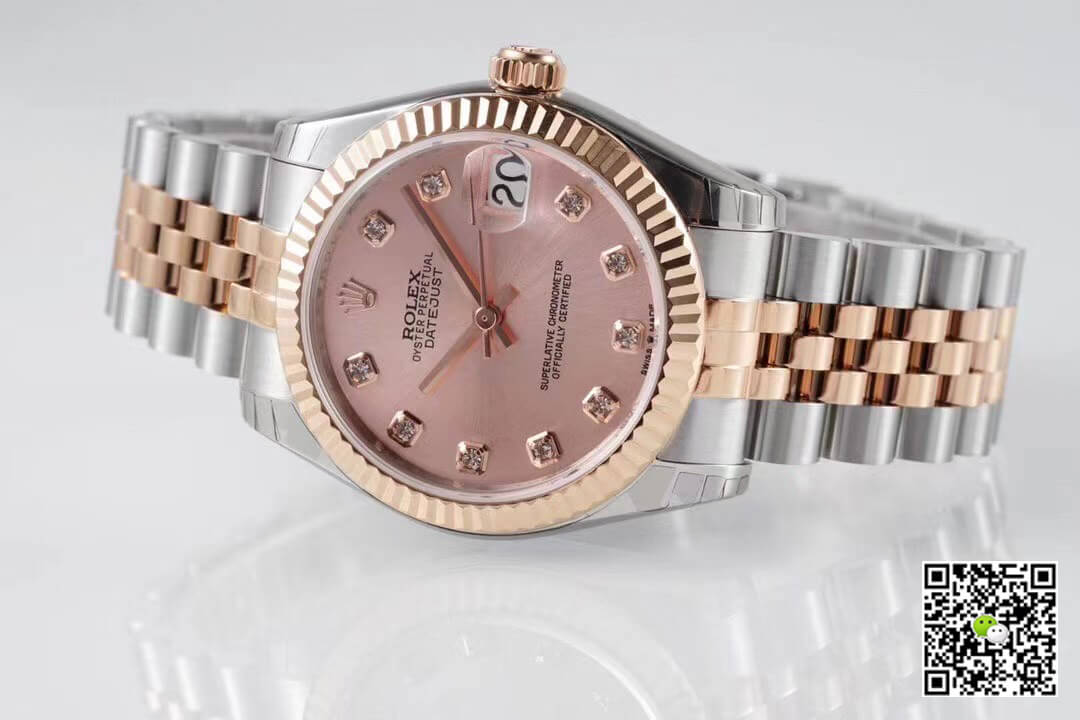 Replica R01ex Datejust m278271 1:1 Best Edition GS Factory Pink Dial