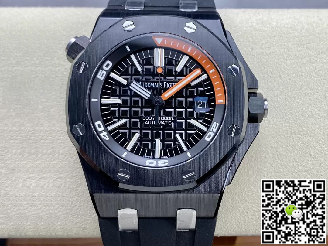 Replica Audemars P1g*et Royal Oak Offshore 15707CE.OO.A002CA.01 1:1 Best Edition APS Factory Black Dial