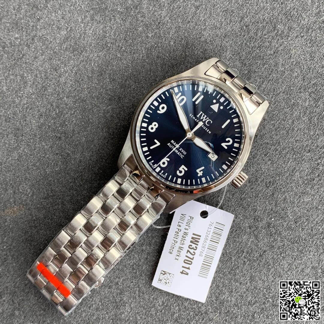 Replica IWC Pilot IW327014 1:1 Best Edition V7 Factory Blue Dial