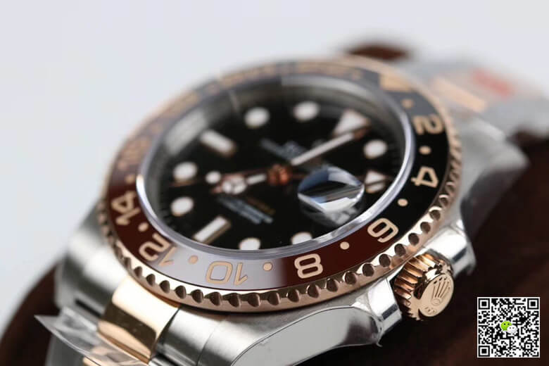 Replica R01ex GMT Master II M126711CHNR-0002 1:1 Best Edition GM Factory Rose Gold