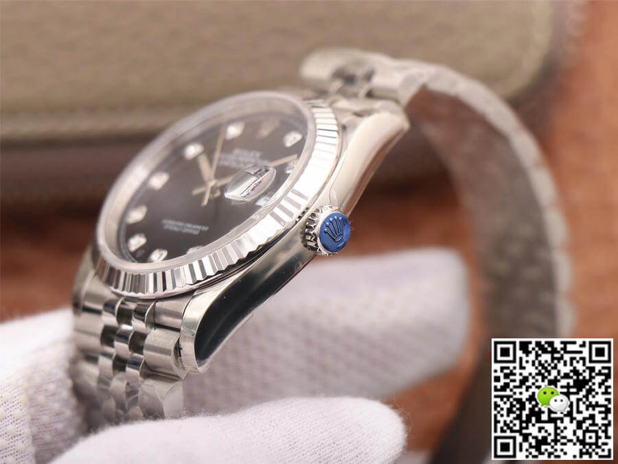 Replica R01ex Datejust M126234-0027 1:1 Best Edition EW Factory Black Dial