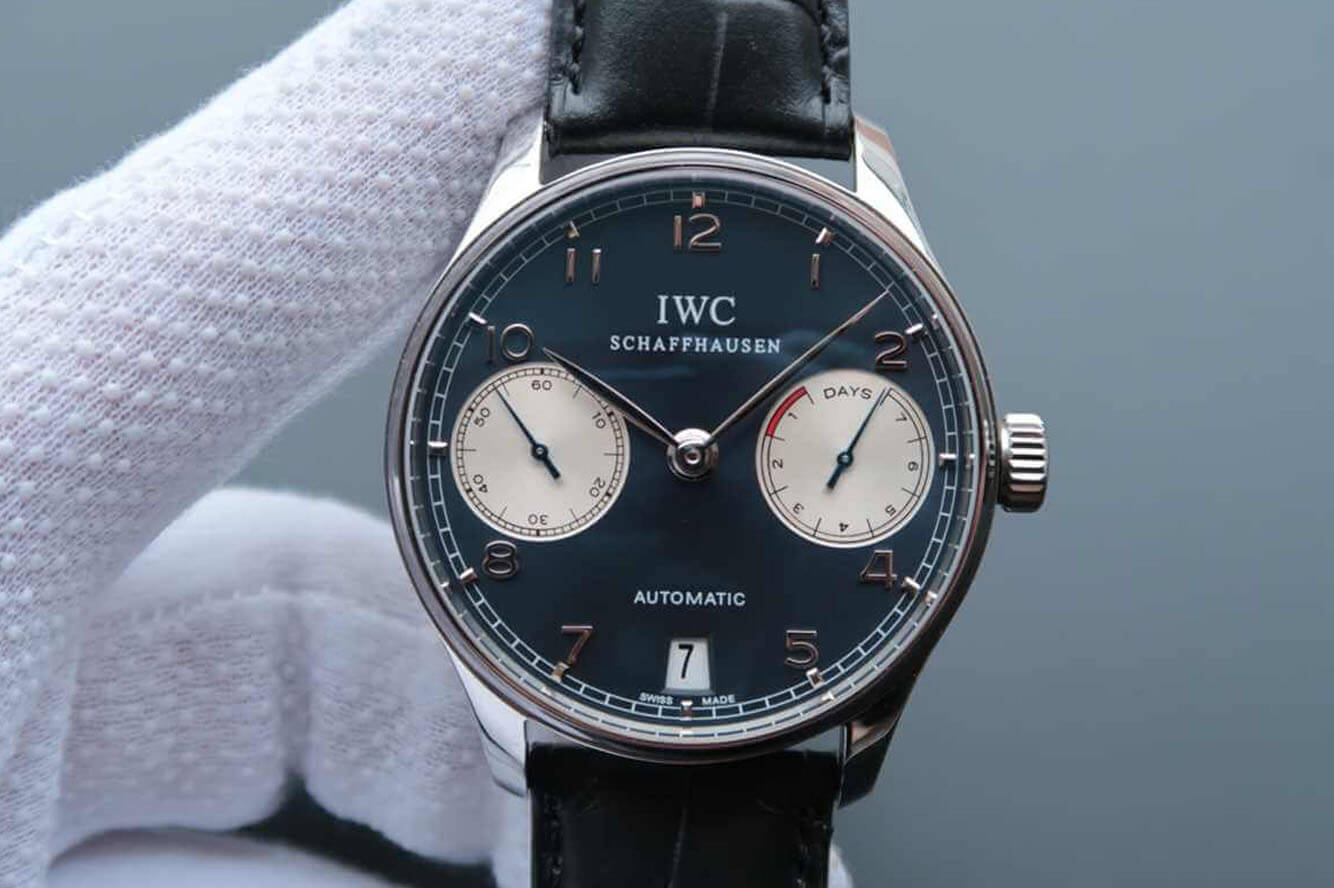 Replica IWC Portugieser IW500112 1:1 Best Edition ZF Factory V5 Dark Blue Dial
