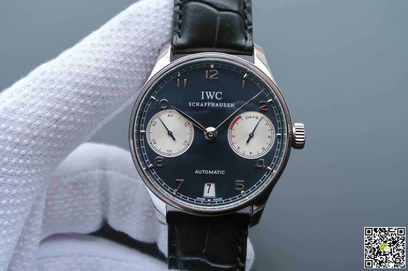 Replica IWC Portugieser IW500112 1:1 Best Edition ZF Factory V5 Dark Blue Dial