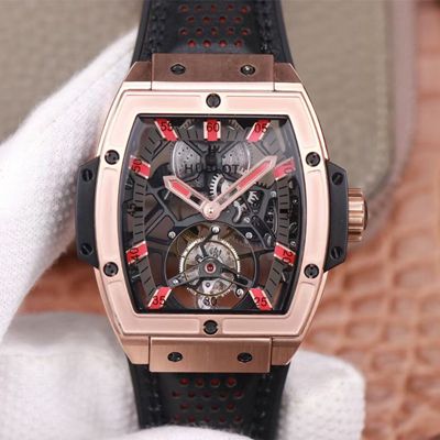 Hublot Replica Masterpiece Tourbillon 906.OX.0123.VR.AES13 1:1 Best Edition JB Factory Skeletonized Dial Swiss HUB 9006
