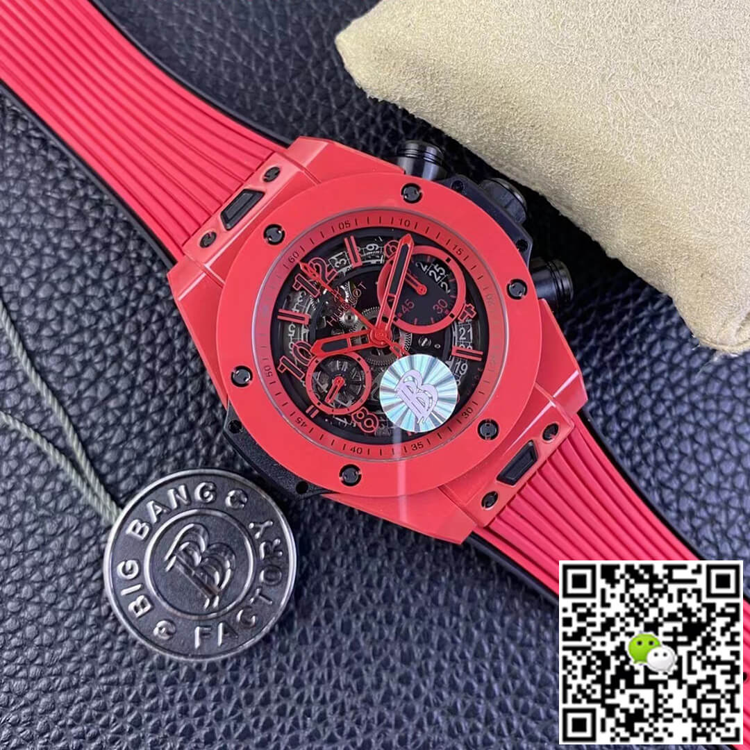 Replica Hublot BIG BANG Unico 411.CF.8513.RX 1:1 Best Edition BB Factory Red Ceramics