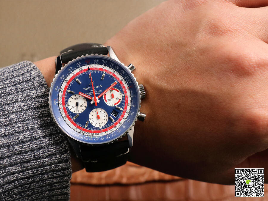 Replica Breitling Navitimer AB01212B1C1A1 1:1 Best Edition V9 Factory Blue Dial