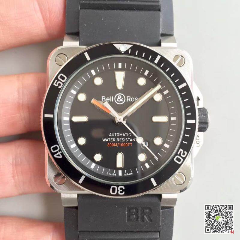 Replica Bell   Ross BR 03-92 1:1 Best Edition Swiss ETA9015