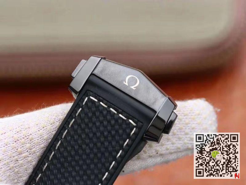 Replica 0me*ga Seamaster 215.92.46.22.01.001 Ocean Universe 600M VS Factory 1:1 Best Edition All Black Ceramic Case Swiss 8906