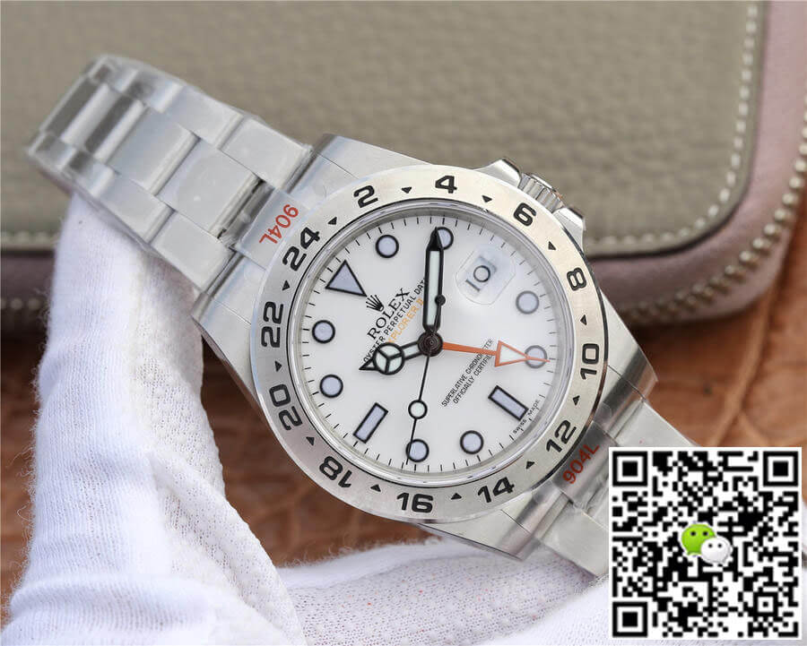 Replica R01ex Explorer M216570-0001 1:1 Best Edition GM Factory V4 White Dial