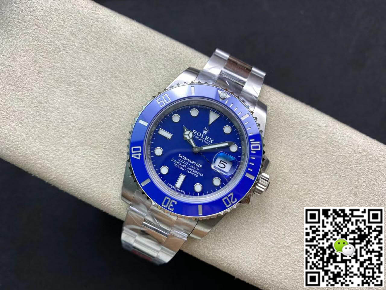R01ex Submariner Replica 116619LB-97209 1:1 Best Edition VS Factory Blue Dial