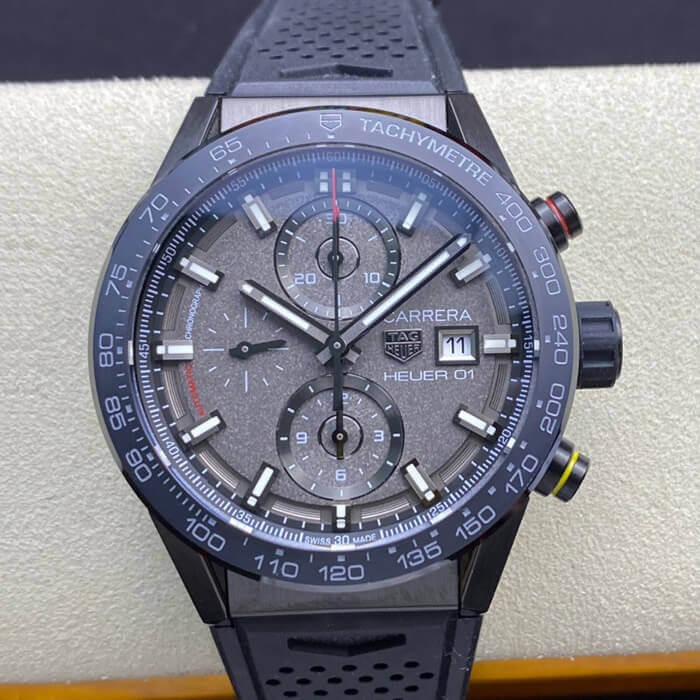 Replica TAG Heuer Carrera CAR201J.FT6087 1:1 Best Edition XF Factory Grey Dial