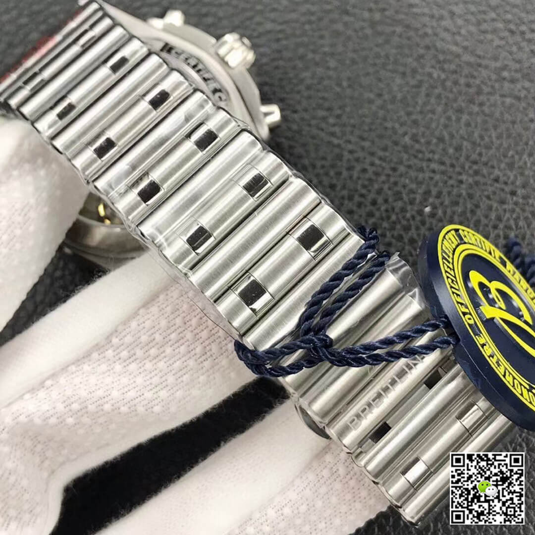 Replica Breitling Chronomat AB0134101B1A1 1:1 Best Edition GF Factory Stainless Steel Black Dial