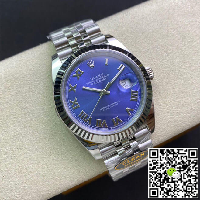 Replica R01ex Datejust M126334-0026 1:1 Best Edition Clean Factory Blue Dial