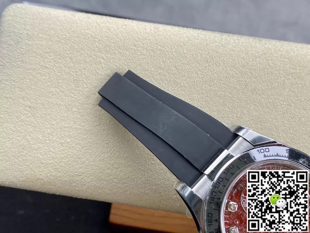 Replica R01ex Cosmograph Daytona 116589 1:1 Best Edition Clean Factory Rubber Strap