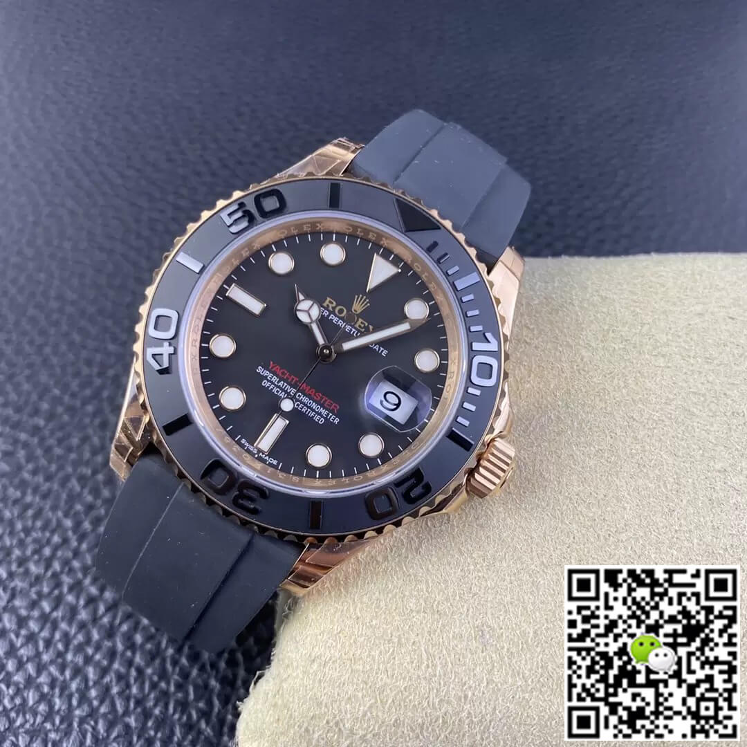 Replica R01ex Yacht Master M126655-0002 40MM 1:1 Best Edition VS Factory Rose Gold