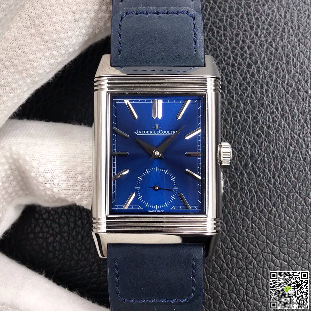 Jaeger Lecoultre Replica Reverso Flip 1:1 Best Edition MG Factory Stainless Steel Blue Dial