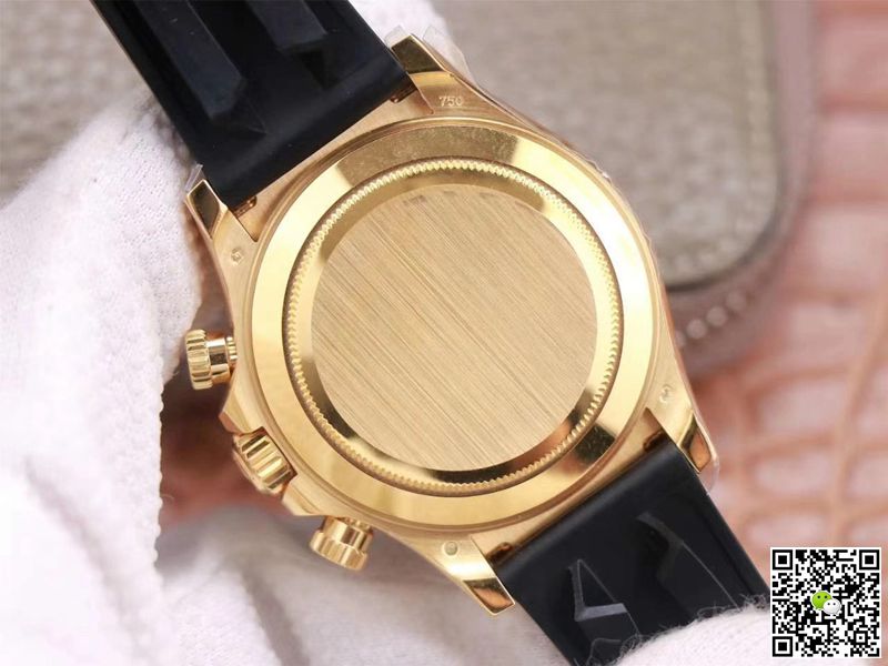 Replica R01ex Daytona M116518LN-0047 1:1 Best Edition Noob Factory Black Dial Swiss ETA4130