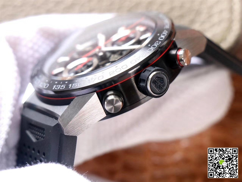 Replica TAG Heuer Carrera CAR201V.FT6046 1:1 Best Edition XF Factory Black Dial Swiss HEUER 01