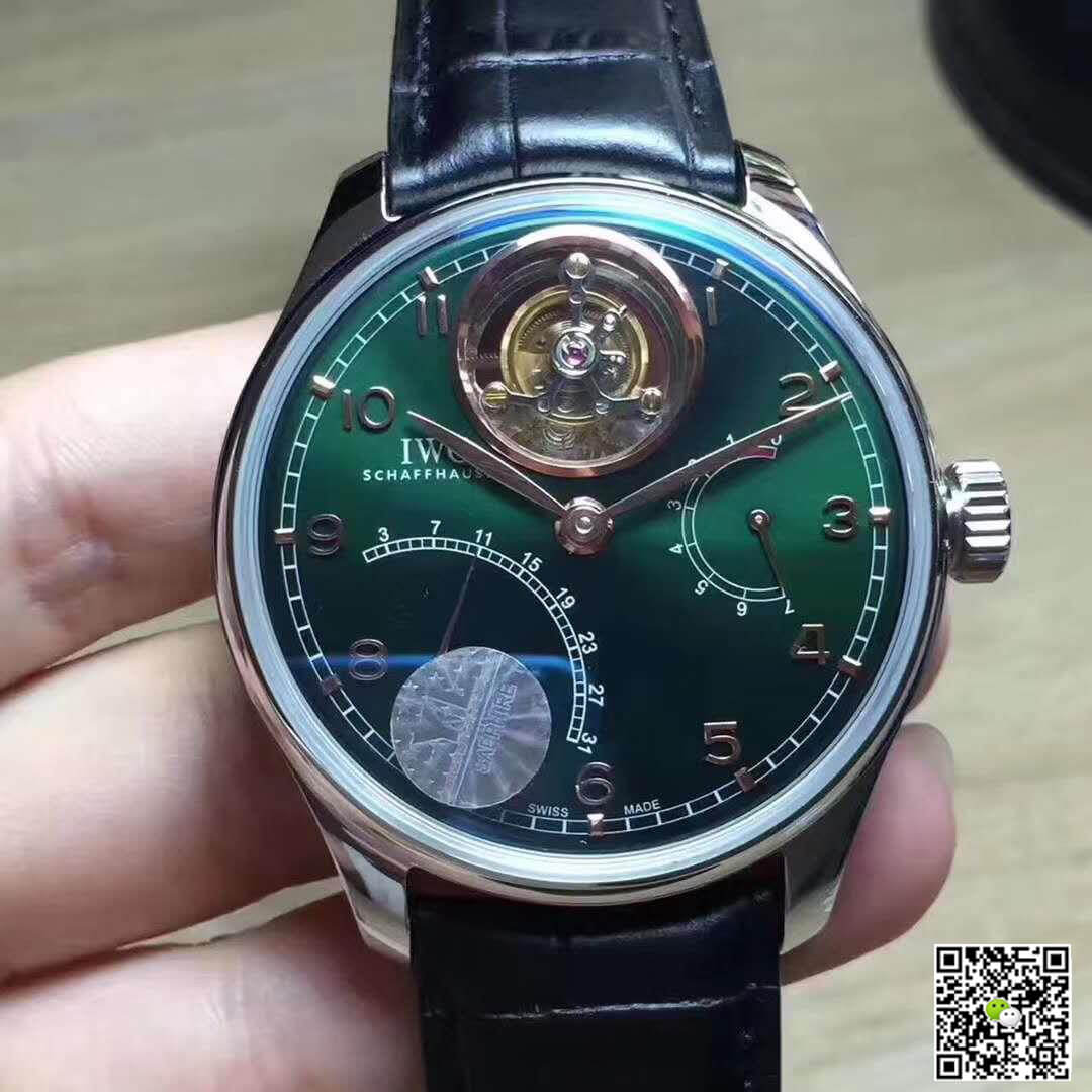 IWC Replica Portuguese Tourbillon YL Factory Men Watches 1:1 Best Edition Swiss Tourbillon