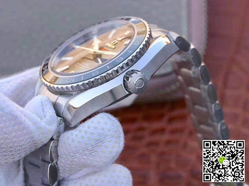 Replica 0me*ga Seamaster Planet Ocean 232.90.44.22.03.001 VS Factory 1:1 Best Edition Swiss ETA8605 Blue Dial