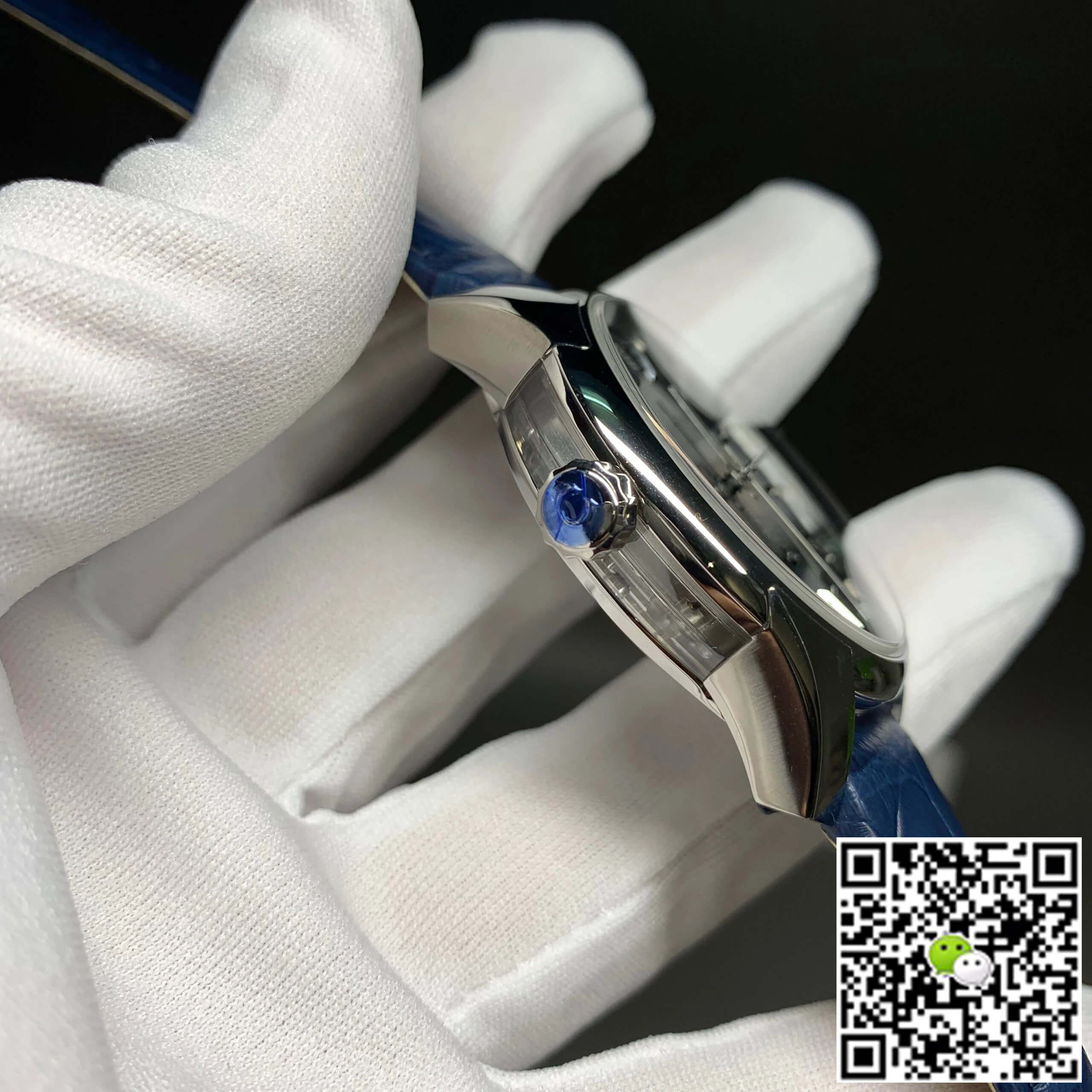 Replica 0me*ga De Ville 433.33.41.21.03.001 1:1 Best Edition VS Factory Blue Dial