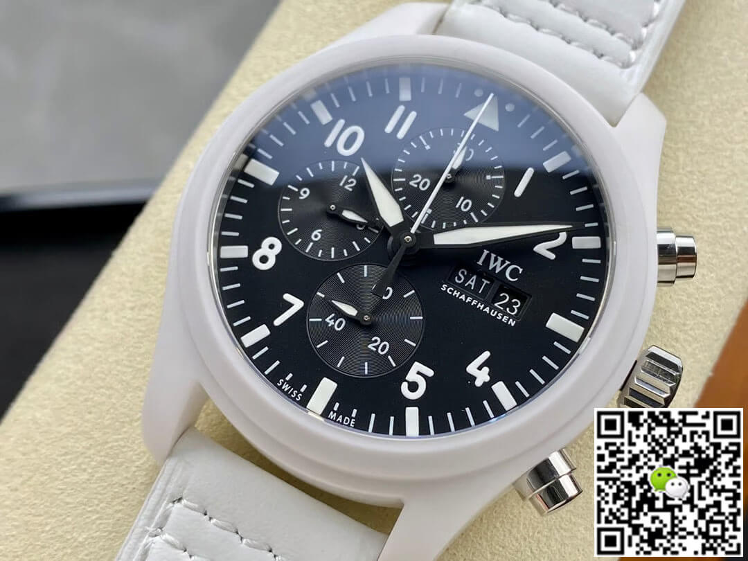 Replica IWC Pilot TOP GUN IW389105 Lake Tahoe 1:1 Best Edition TPS Factory Black Dial