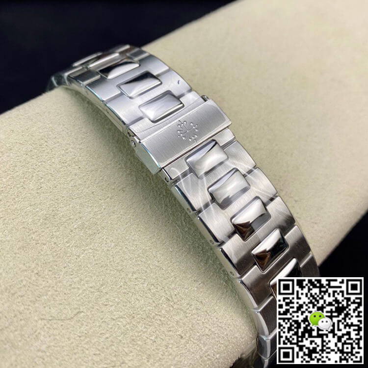 Replica Pat*k Phi1i*pe Nautilus 5713/1G-010 1:1 Best Edition PPF Factory V4 White Dial Swiss ETA324