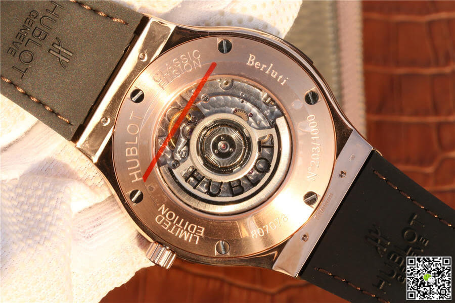Replica Hublot Classic Fusion 511.OX.0500.VR.BER16 1:1 Best Edition TW Factory Cowhide Dial