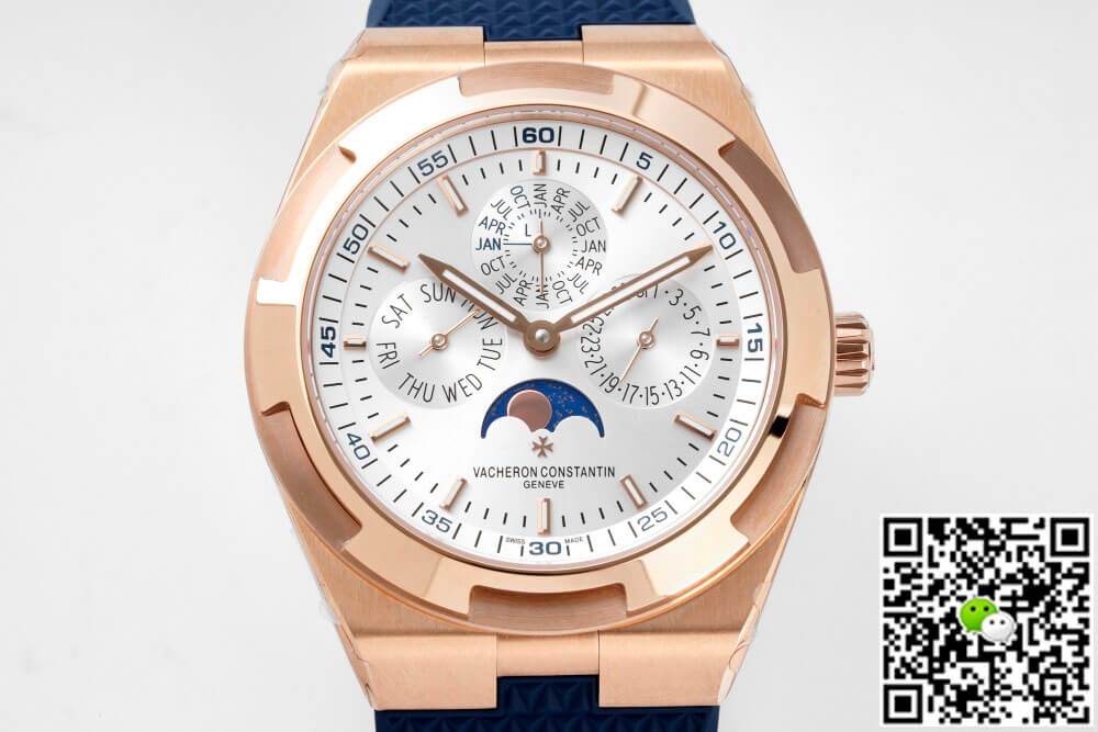 Replica Vacheron C0nstan1n Overseas 4300V/120R-B064 1:1 Best Edition 8F Factory V2 Rubber Strap