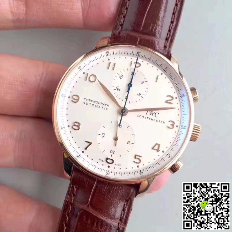 IWC Replica Portuguese Chronograph IW371445 ZF Factory 1:1 Best Edition Swiss ETA7750
