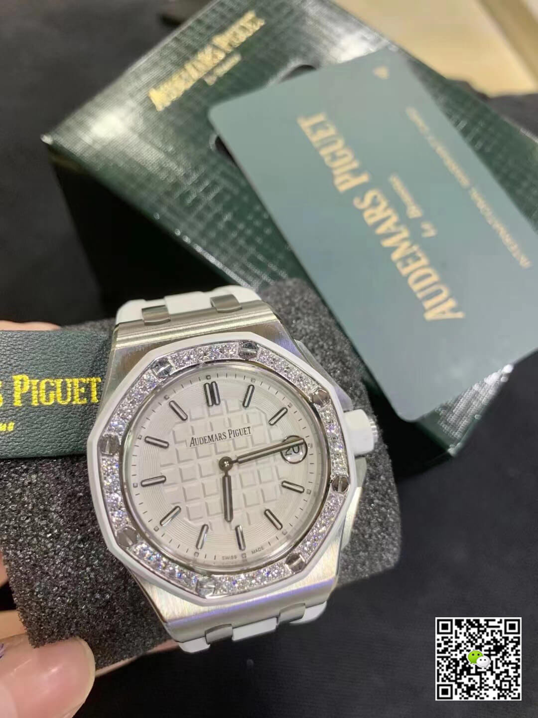 Replica Audemars P1g*et Royal Oak Offshore 67540SK.ZZ.A010CA.01 1:1 Best Edition White Dial